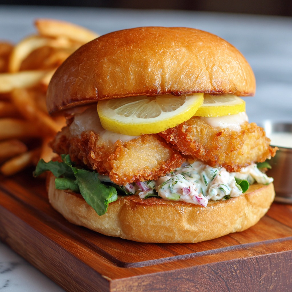 Air Fryer Fish Sandwich​