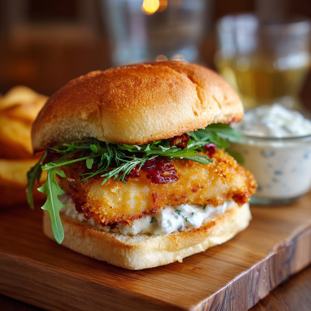 Air Fryer Fish Sandwich​