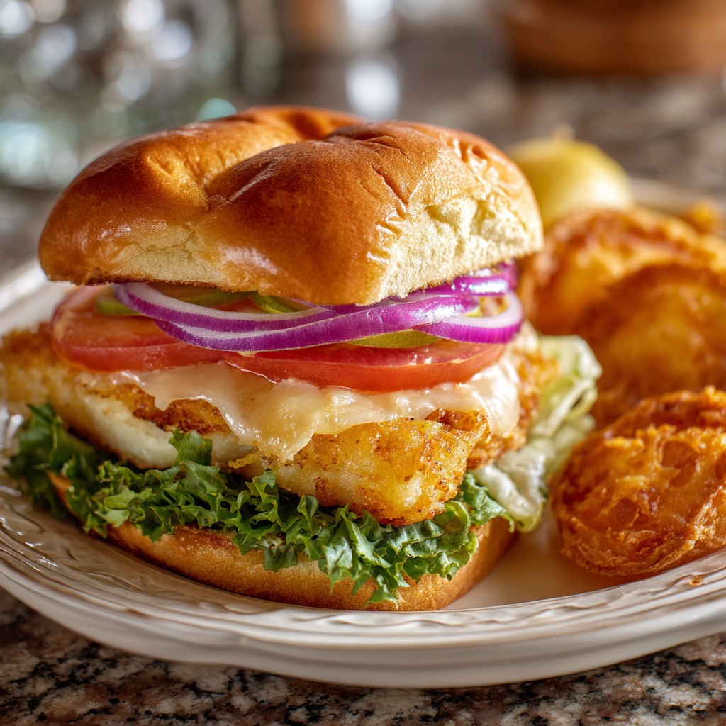 Air Fryer Fish Sandwich​