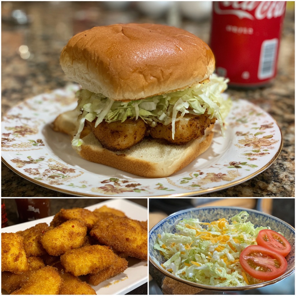 Air Fryer Fish Sandwich​