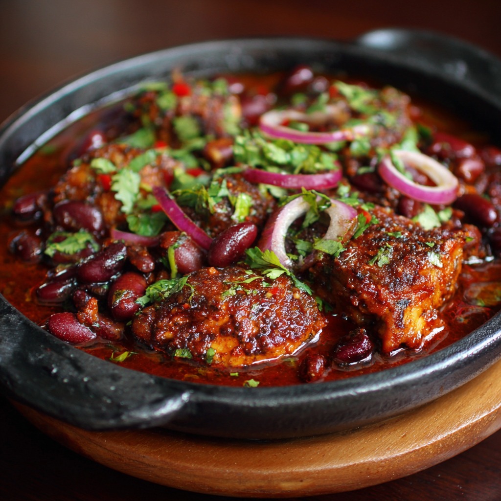 Kidney Beans Chicken Recipe