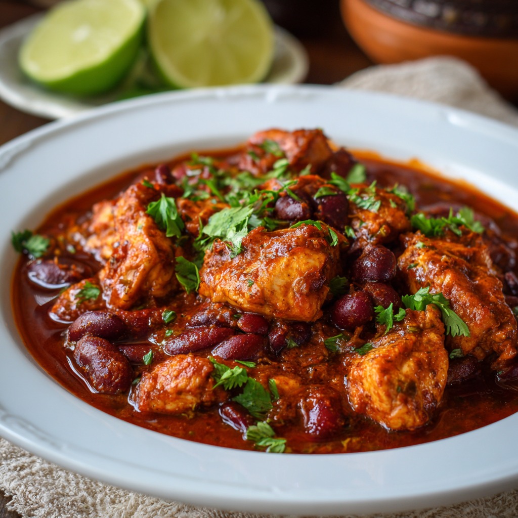 Kidney Beans Chicken Recipe