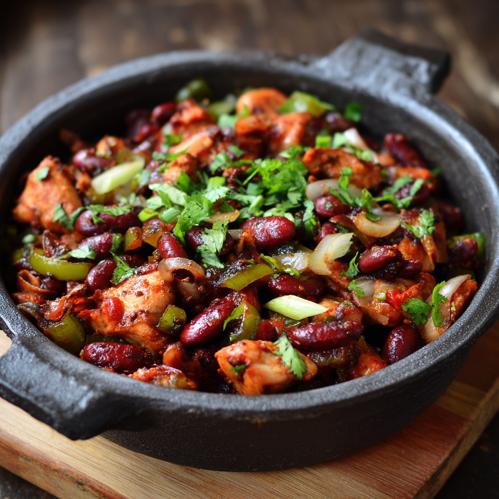 Kidney Beans Chicken Recipe