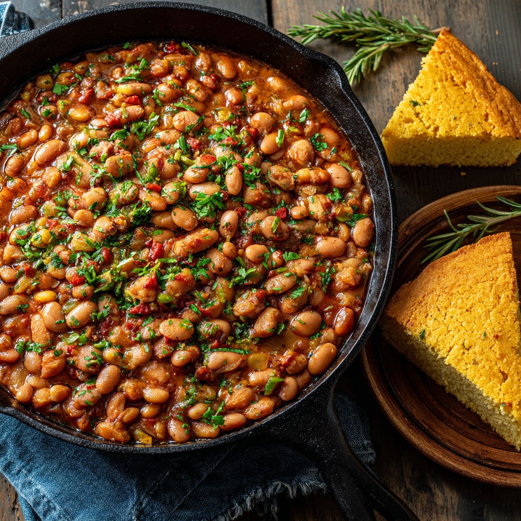 Pinto Beans and Cornbread Recipe