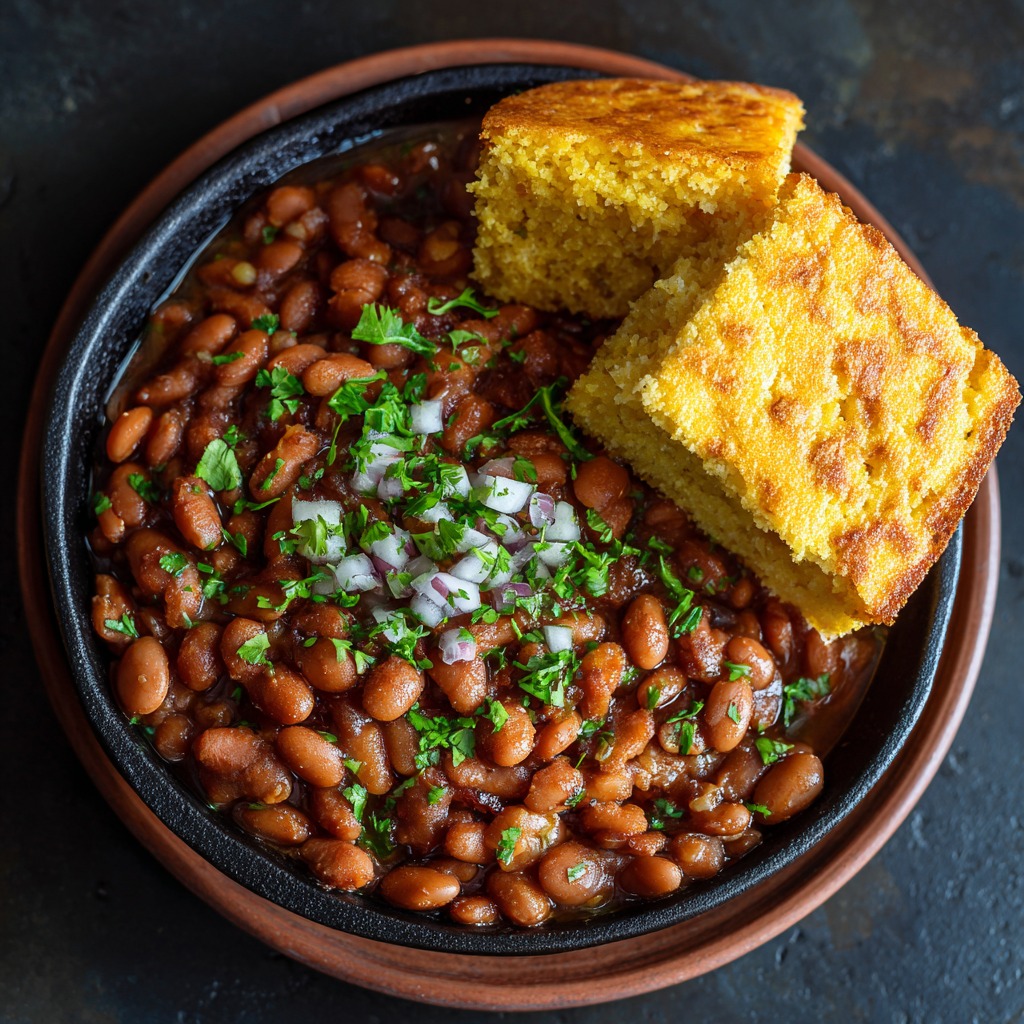 Pinto Beans and Cornbread Recipe