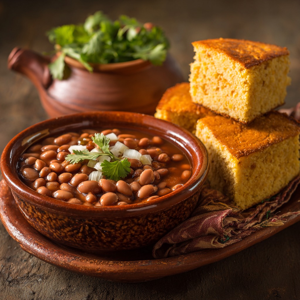 Pinto Beans and Cornbread Recipe