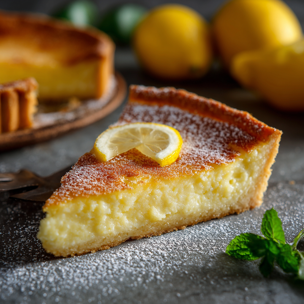 Lemon Sponge Pie Recipe