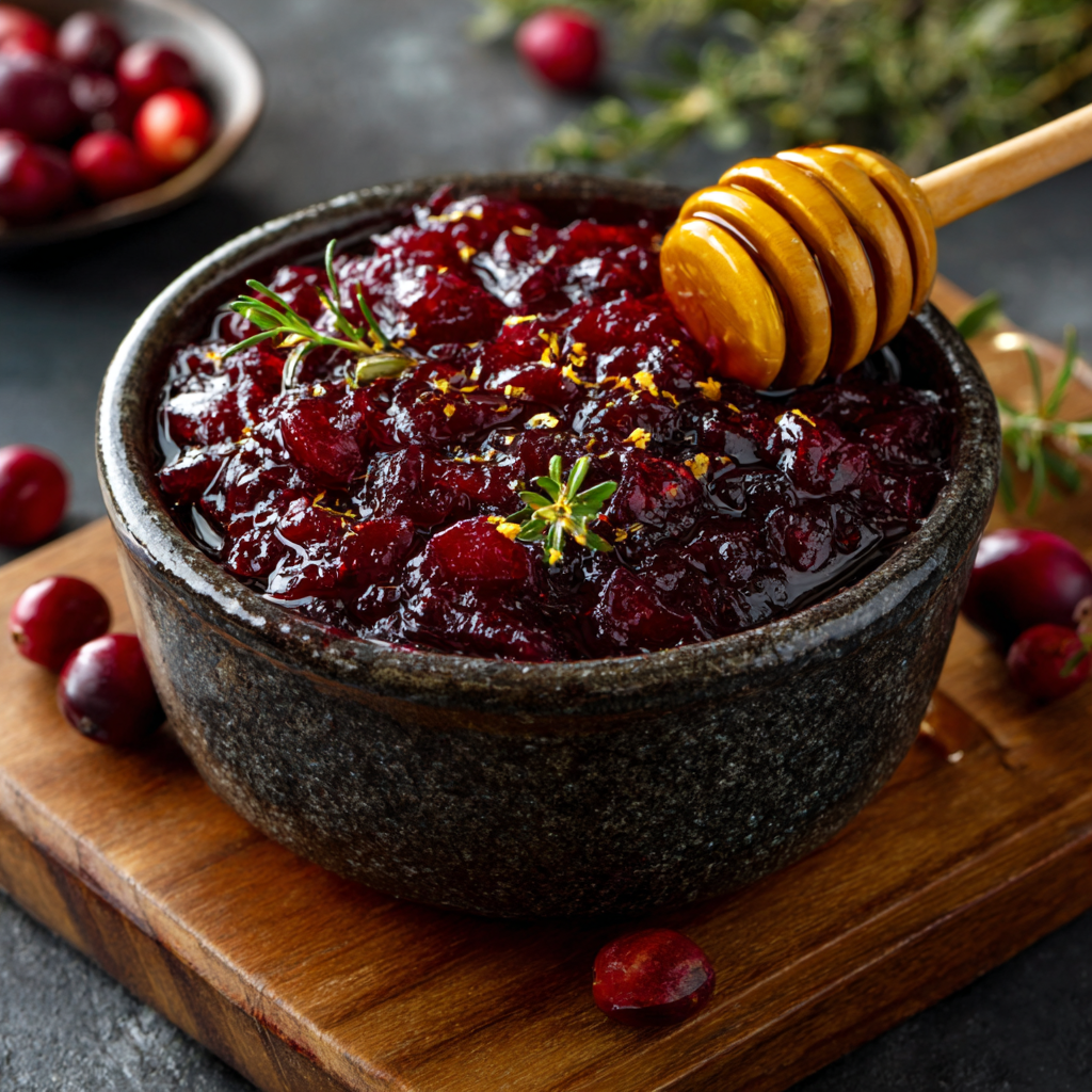 Cranberry Sauce Recipe With Honey​