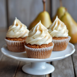 Pear Cupcakes Recipe