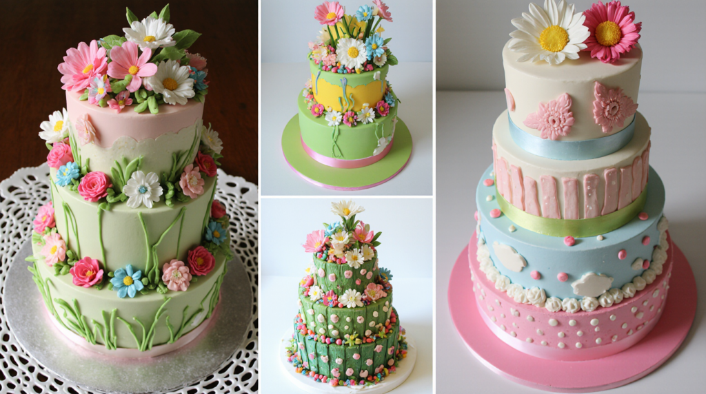 spring cake designs