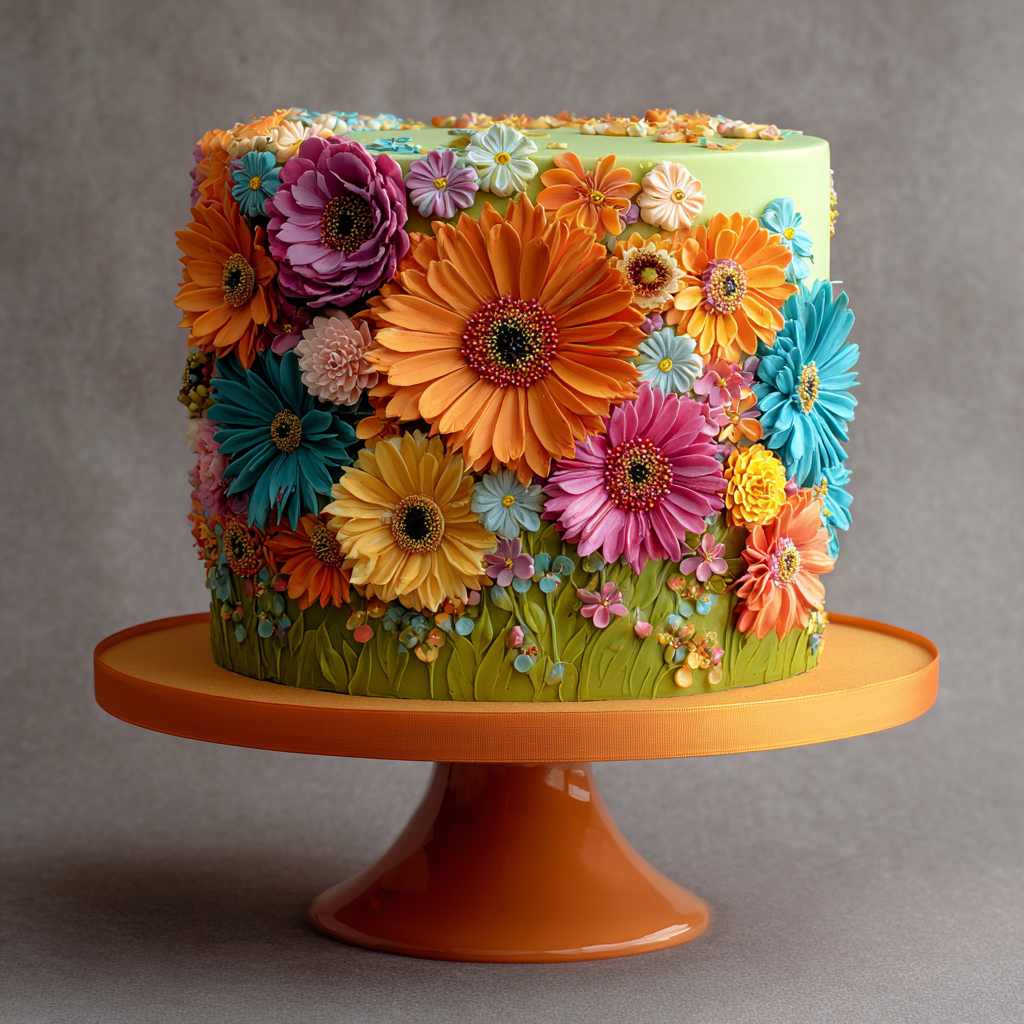 spring cake designs