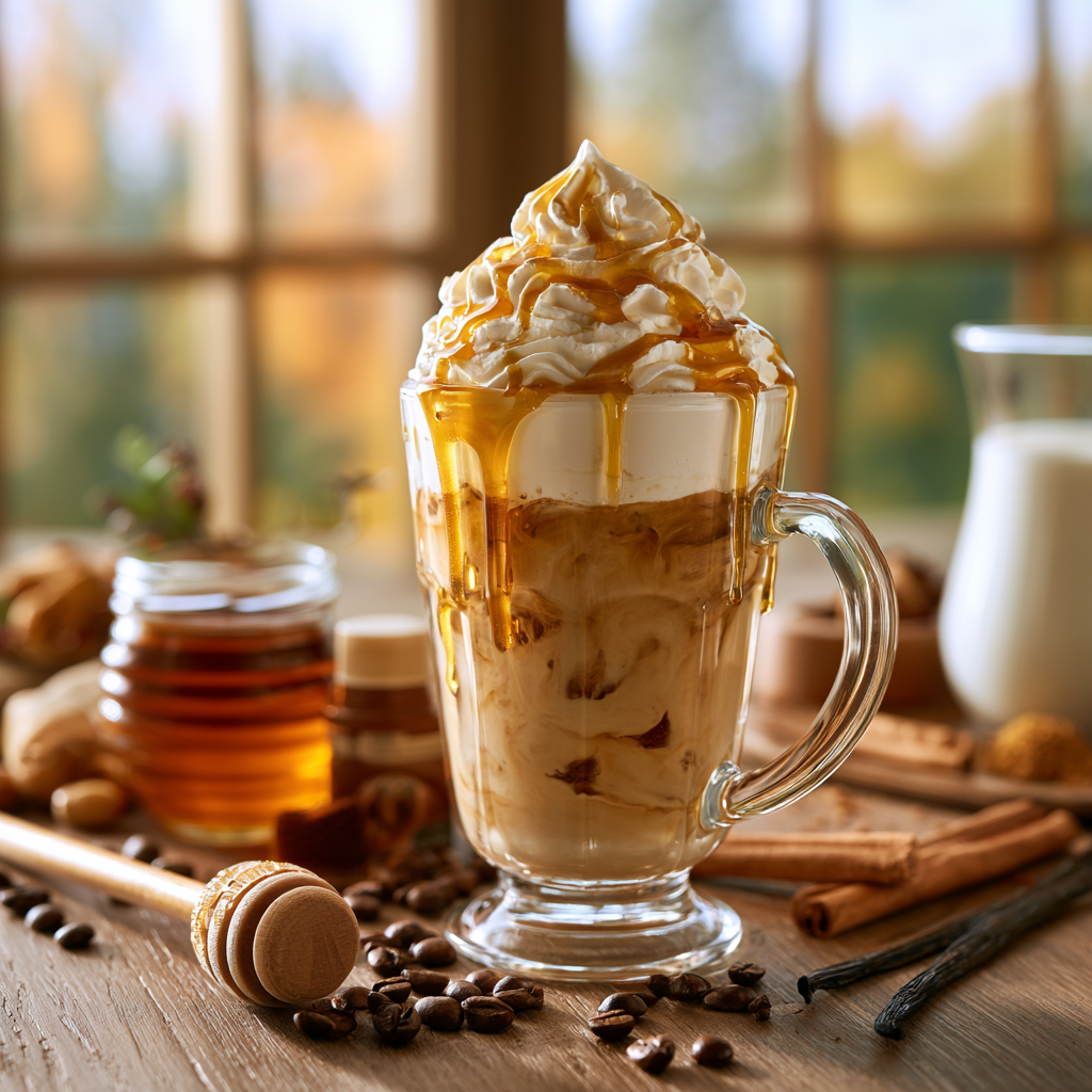 Whipped Honey Coffee Recipe