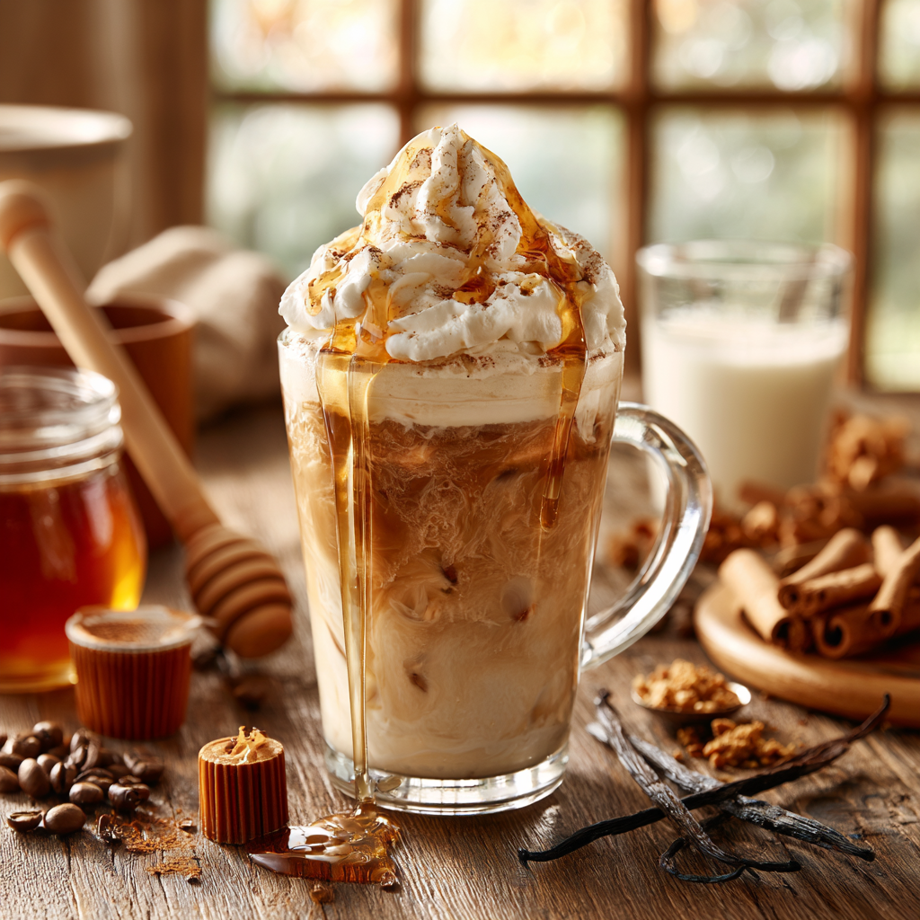 Whipped Honey Coffee Recipe