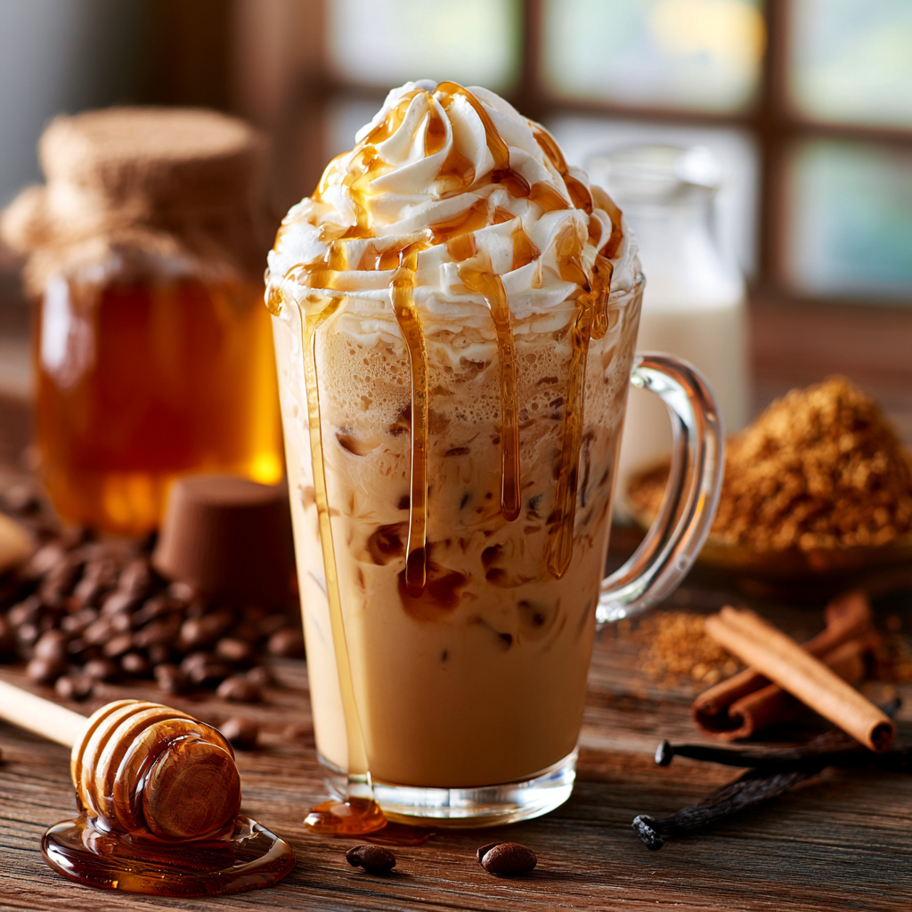 Whipped Honey Coffee Recipe