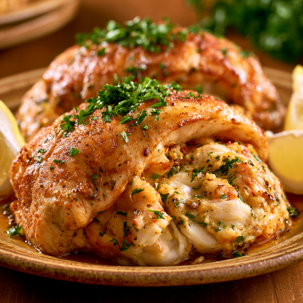 Stuffed Catfish Fillets Recipe