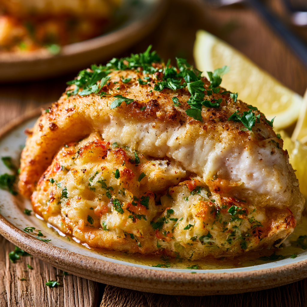 Stuffed Catfish Fillets Recipe