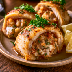 Stuffed Catfish Fillets Recipe