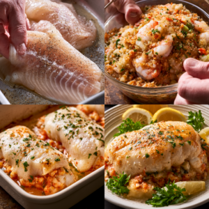 Stuffed Catfish Fillets Recipe