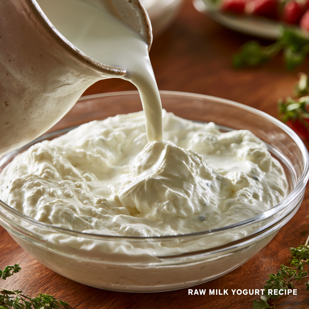 Raw Milk Yogurt Recipe