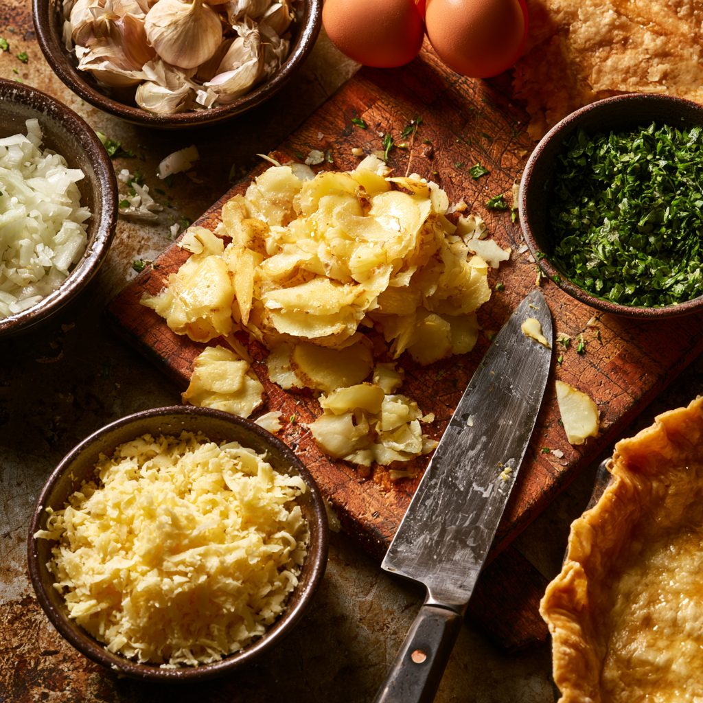 Potato Peel Pie Recipe