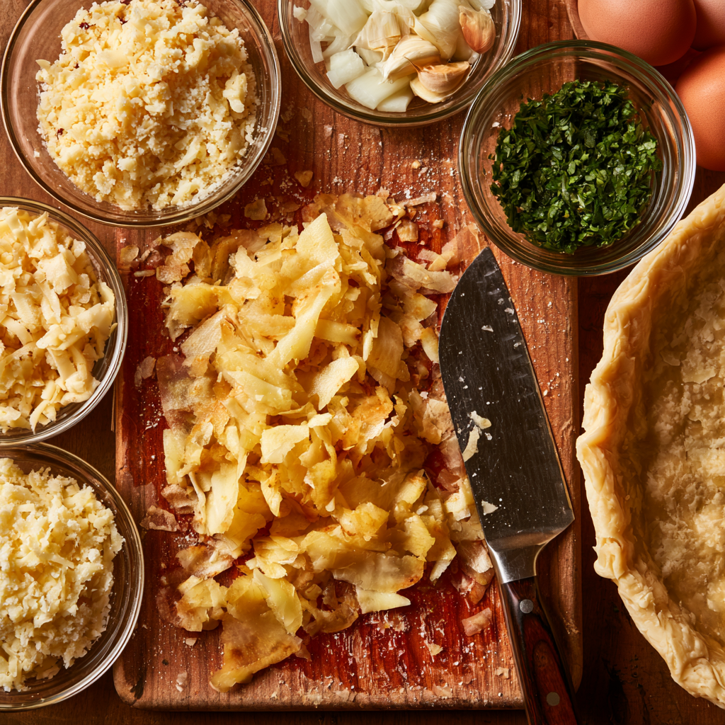 Potato Peel Pie Recipe
