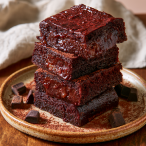 vegan mochi brownie